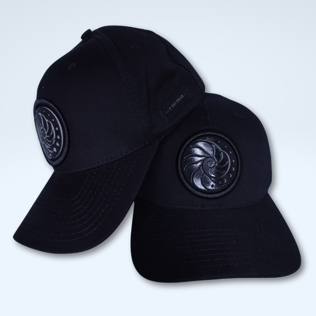 BONÉ ESPIRAL - PRETO