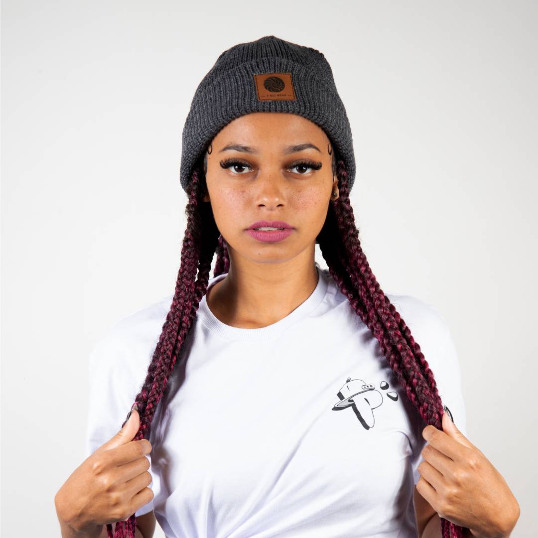 GORRO LENHADOR ESPIRAL - CINZA