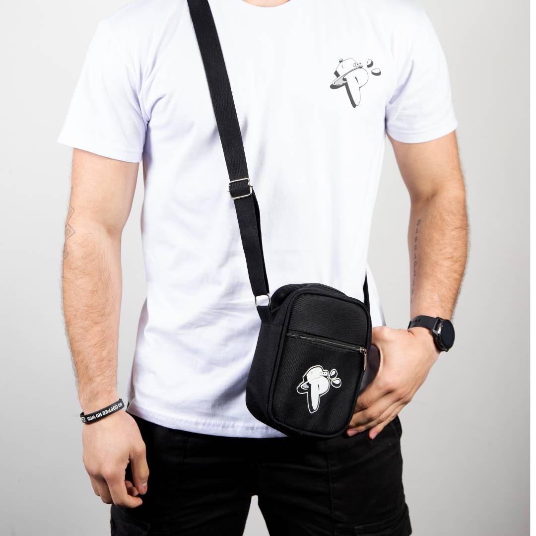 SHOULDER BAG P BIO - PRETA