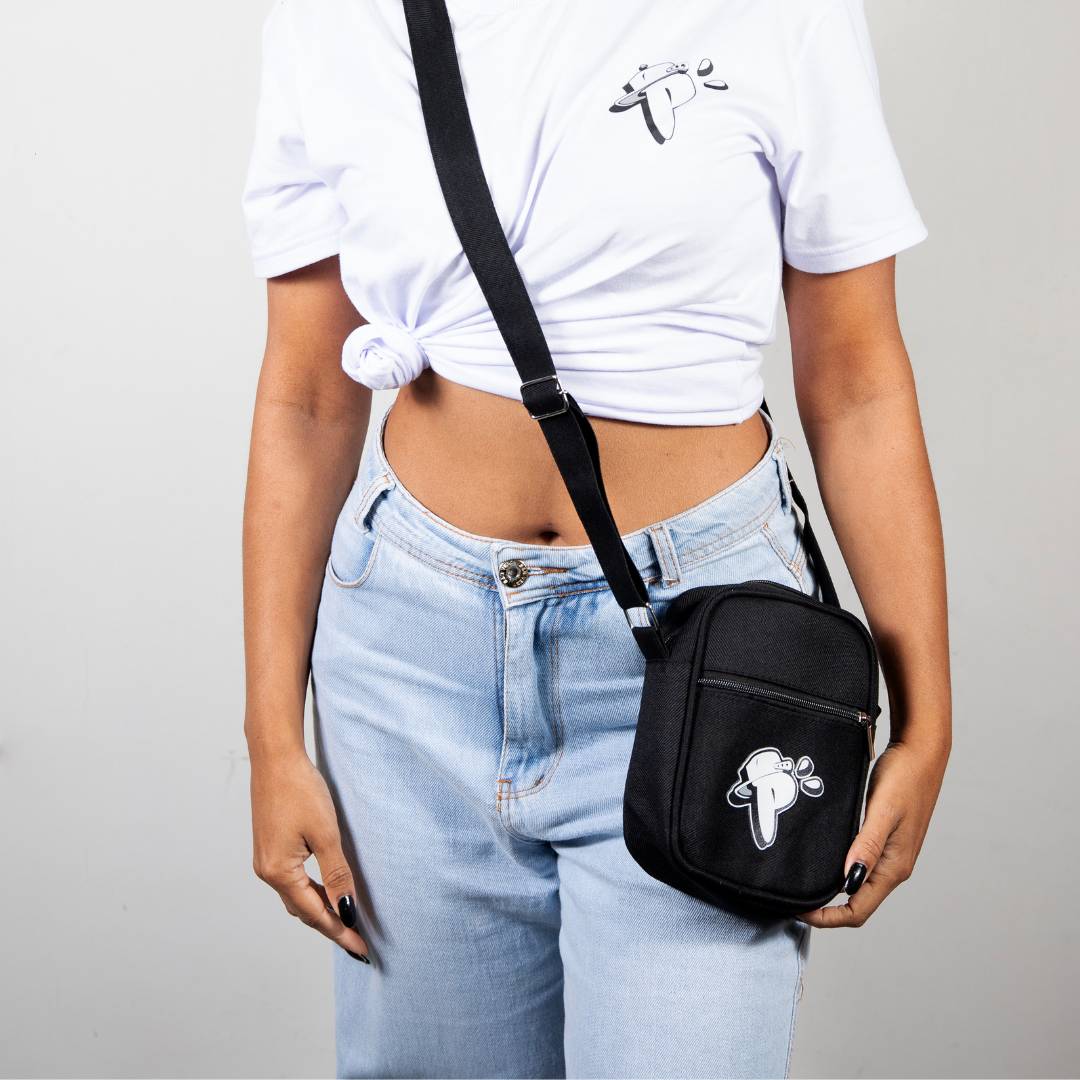 SHOULDER BAG P BIO - PRETA