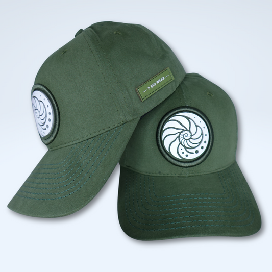 BONÉ ESPIRAL - VERDE MUSGO