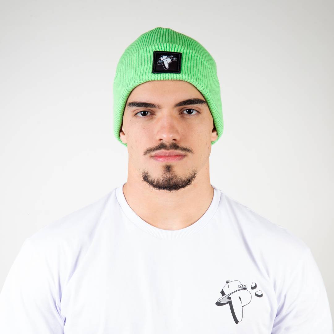 GORRO TRADICIONAL - VERDE NEON